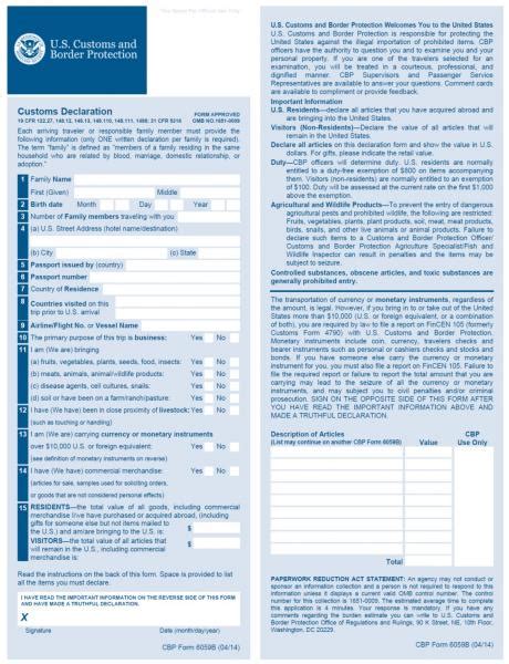 Customs declaration - Wikipedia