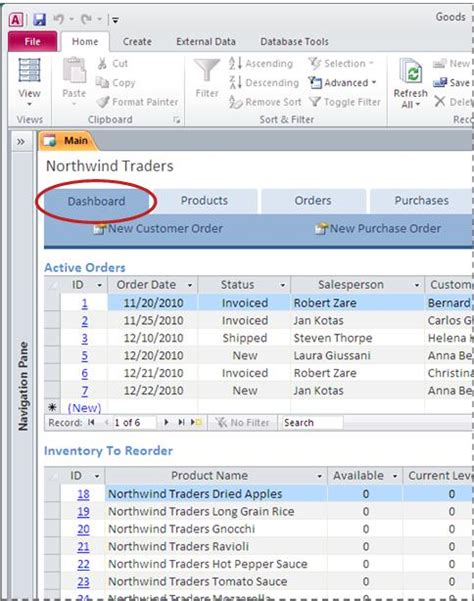 Cut Expenses Manage Inventory And Ship Effectively By Using The Goods Web Database Template