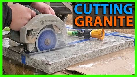Cut granite top. Yes, you can cut existing granite for a new sink. However, it’s important to recognize the risks of doing so. Usually, you’ll need to find a sink with a larger footprint than the old one. Then, you can cut the … 