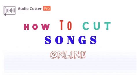 Cut music. Trợ giúp. Audio Cutter là một ứng dụng trực tuyến có thể được sử dụng để cắt các bài thu âm ngay trong trình duyệt của bạn. Nhanh và ổn định, với hơn 300 định dạng tập tin được hỗ trợ, tính năng dẫn vào và dẫn ra, thiết lập sẵn chất lượng nhạc chuông; thêm ... 