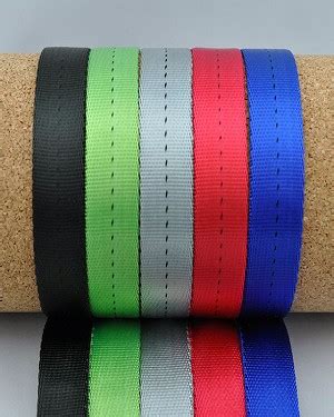 Cut proof webbing.  This supple soft webbing is ideal for making bag handle...