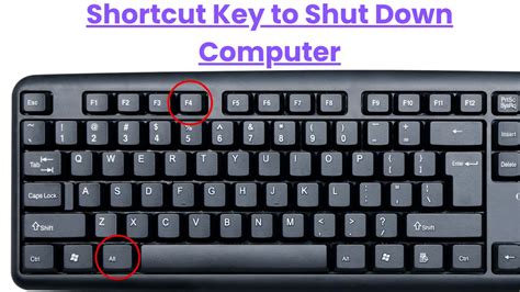 Cut shortcut key in mac.  Quickly turn off your computer or laptop using key...