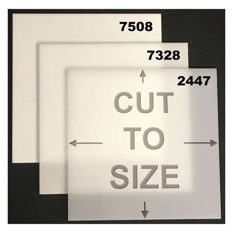 Cut-to-Size White Acrylic Sheet - Cast - ACME Plastics, …