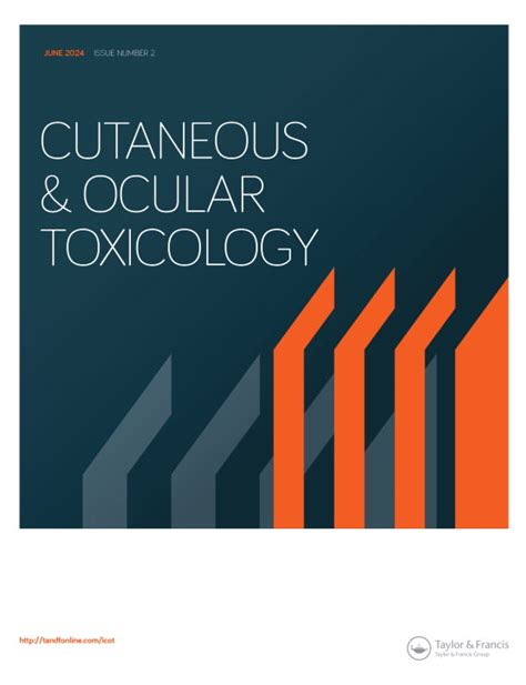 Cutaneous and Ocular Toxicology Template - Taylor and Francis