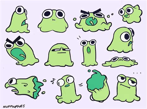 Cute Blob Drawings