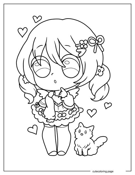 Cute Chibi Coloring Book