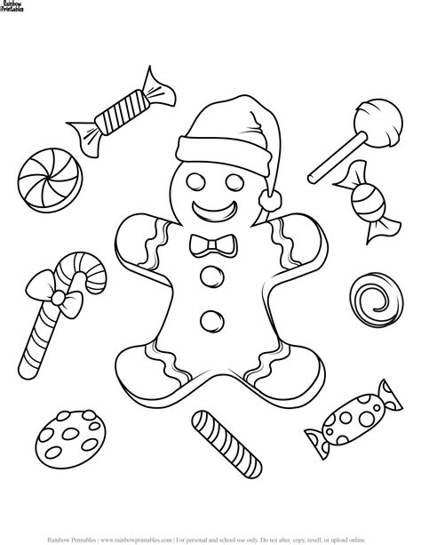 Cute Christmas Coloring Pages for Kids - The Primary Parade