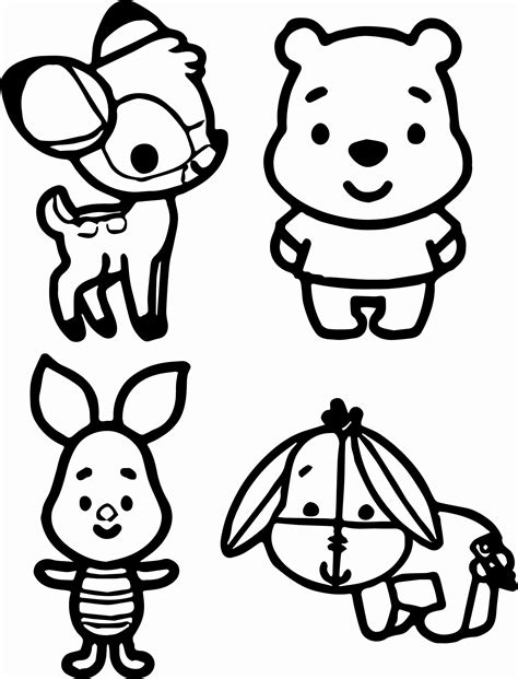 Cute Coloring Pages Disney