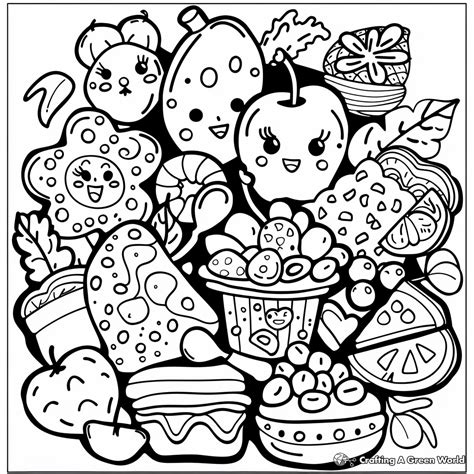 Cute Flower Coloring Pages