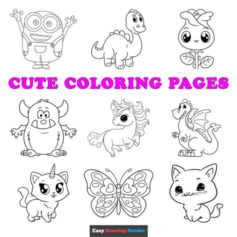 Cute Coloring Sheets