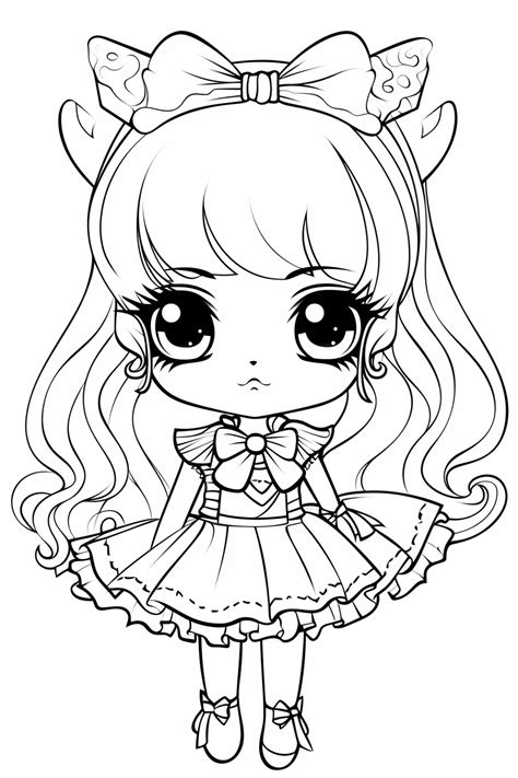 Kawaii Coloring Pages Printable
