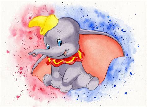 Cute Dumbo Drawing