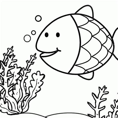 Cute Fish Coloring Pages Bestappsforkids Com