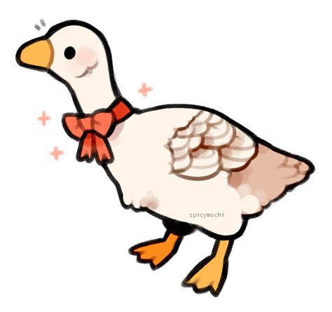 Cute Goose Drawing