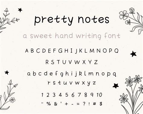 Cute Handwriting Font