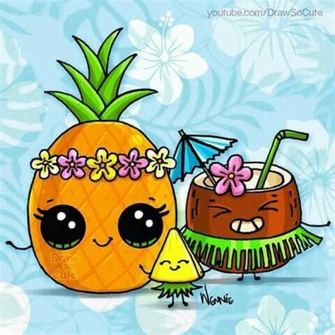Cute Hawaii Drawings