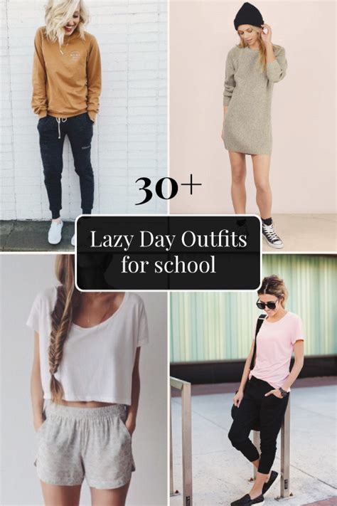 Cute Lazy Day Outfits for School (Teen Fashion) MCO