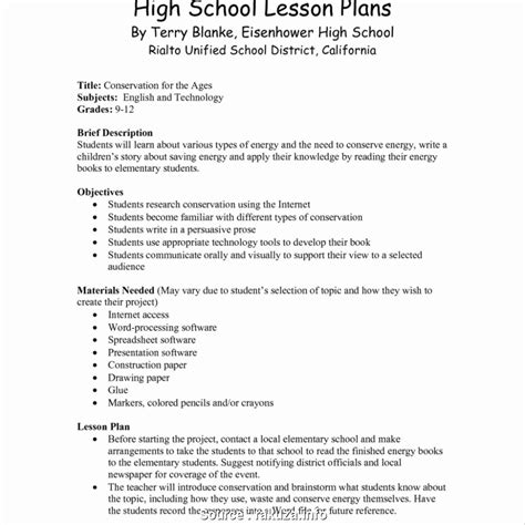 Cute Lesson Plan Template Best Of 6 Nice Basic Lesson Plan Template