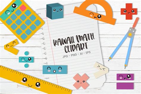 Cute Math Clipart Design Bundles