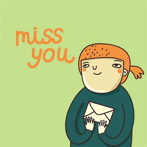 Cute Miss You Drawings Pictures, Images and Stock Photos