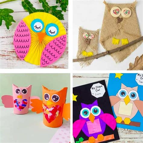 Cute Owl Crafts For Kids - Kids Craft Room