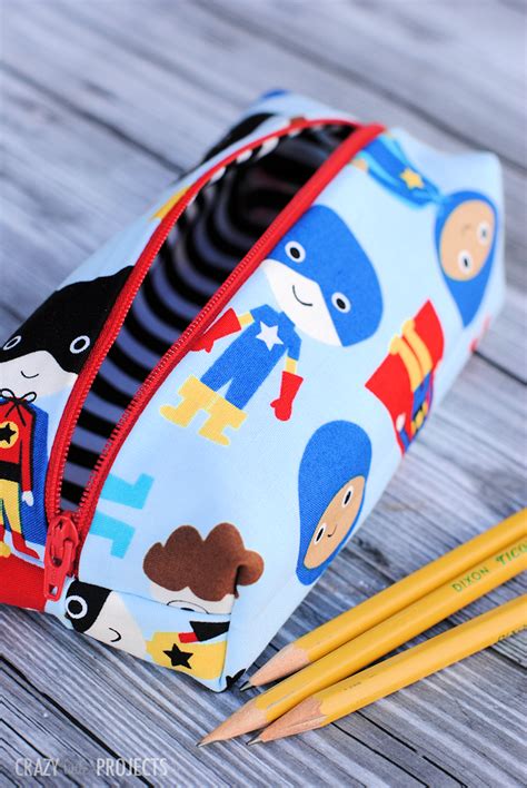 Cute Pencil Case Pattern Crazy Little Projects
