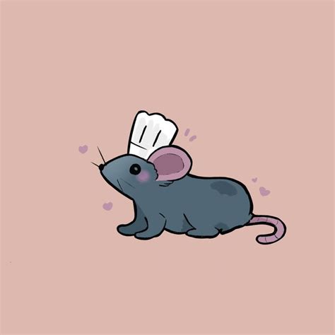 Cute Rat Drawing Easy