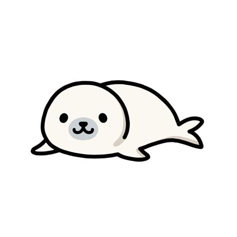 Cute Seal Drawing