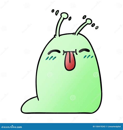 Cute Slug Drawing