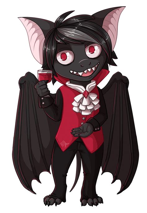 Cute Vampire Bat Anthro