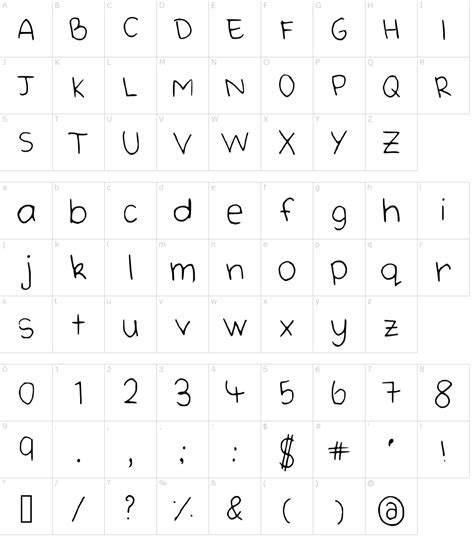 Cute Writing Font Download