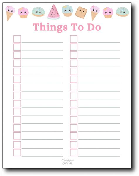 Cute and free to do list printable! 2. to do list Pinterest