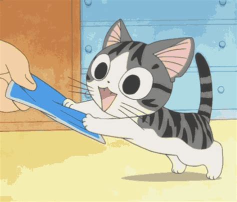 Cute anime cat gif. Feb 8, 2020 - Explore Songnghi's board "Cute anime cat" on Pinterest. See more ideas about cute anime cat, anime cat, chibi cat. 