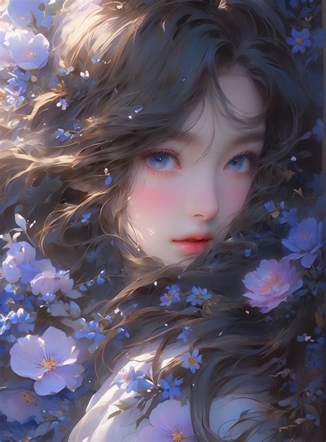 Cute anime girl Original character [digital art... (08 Nov 2017