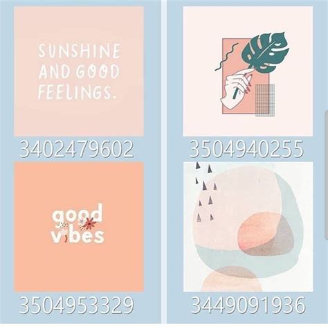 Cute bloxburg decals. ♥︎Hey everybody♥︎I always have trouble finding decals for the tall and wide paintings so today I made some. There will definitely be more than one part since... 