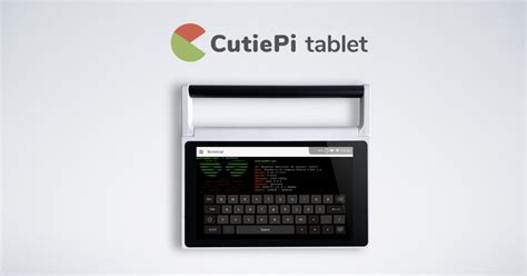 CutiePi tablet Raspberry Pi, Untethered.