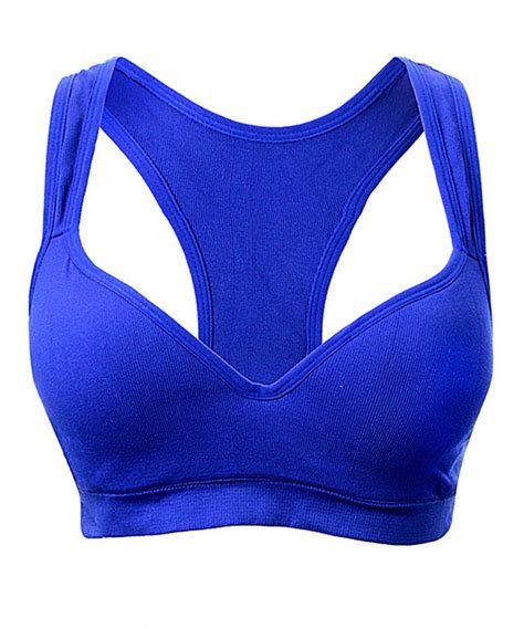 Cutout Racer Back Sports Bra - Facebook