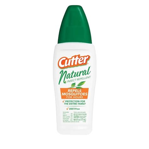 Cutter Natural Insect Repellent 6-oz Unscented All Purpose