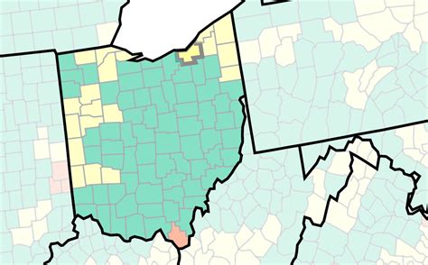 Cuyahoga County still yellow, but Medina, Summit, Portage now