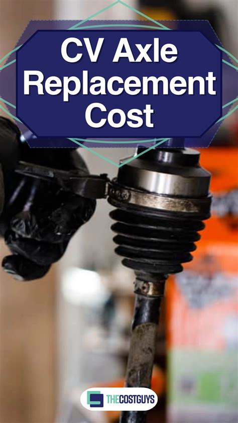 Cv axle repair cost. CV axle replacement. How to replace a CV axle in your car, DIY with Scotty Kilmer. How to remove CV axle. If the CV joint is clacking as you accelerate and t... 
