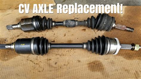 In this video I show you the fastest and quickest way to remove and replace a CV Axle on a fwd vehicle, this procedure should be the same or very similar to .... 