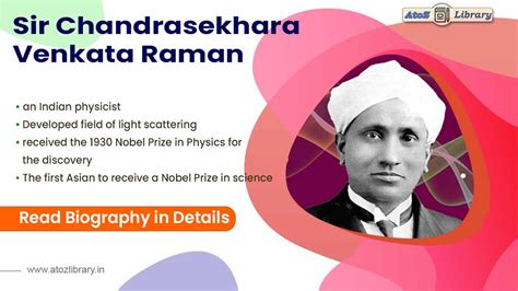 Cv raman biography in short
