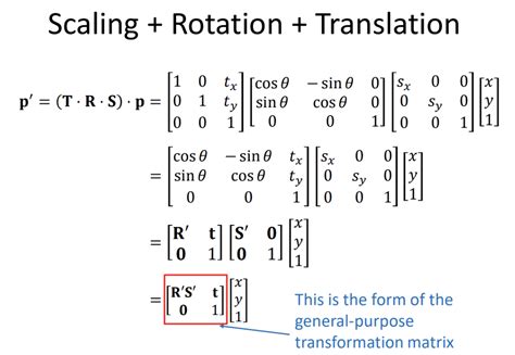 Cv2 translation.  You define a transformation matrix specifying Chaining the rotati...