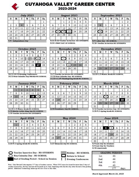 Cvcc Calendar