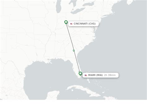 What is the cheapest flight from Cincinnati to Miami? In the last 3 days, the lowest price for a flight from Cincinnati to Miami was $36 for a one-way ticket and $73 for a round-trip. Do I need a passport to fly between Cincinnati and Miami? A passport is not required to fly from Cincinnati to Miami.. 