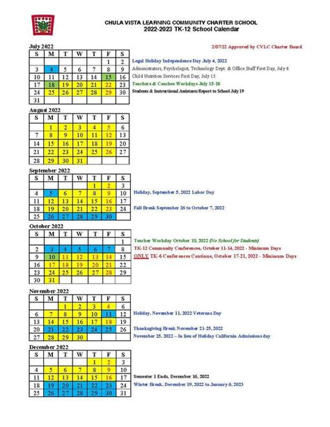 Cvlcc Calendar