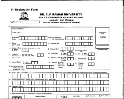 Cvru form