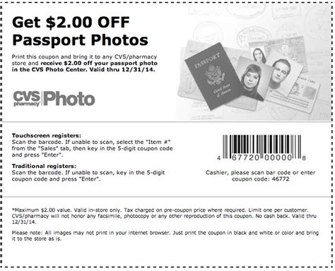 Cvs $2 passport photo coupon. CODE. 15% Off Sitewide When You Apply CVS Photo Coupon. See code. Exp. 05/09/2024. $0.12ONLY. CODE. Expires soon. Use This CVS Photo Coupon to … 