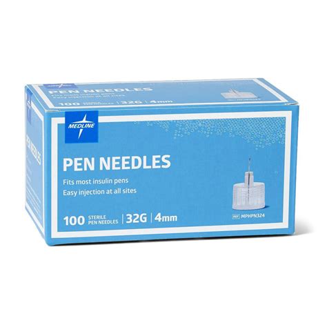 Droplet Pen Needle 32G (0.23mm) x 4mm (100 count) – Save Rite Medical