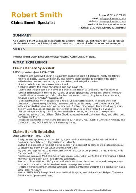 Cvs claims benefits specialist salary. Claim Specialist WC (Specialist, Advanced, or Senior Level DOE) HEMIC Honolulu, HI. Quick Apply. $55K to $110K Annually. Full-Time. Benefits & Perks We offer competitive salary and best-in-class benefits, including a 401k match ... Why our Claim Specialist is Important: A company buys insurance for financial security. 